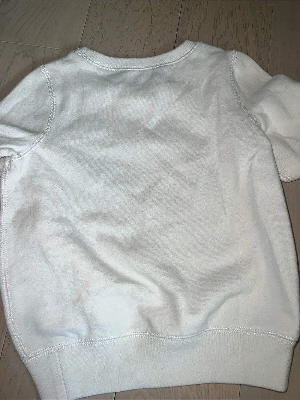 Polo Ralph Lauren white Crewneck Sweatshirt - kids Pullover